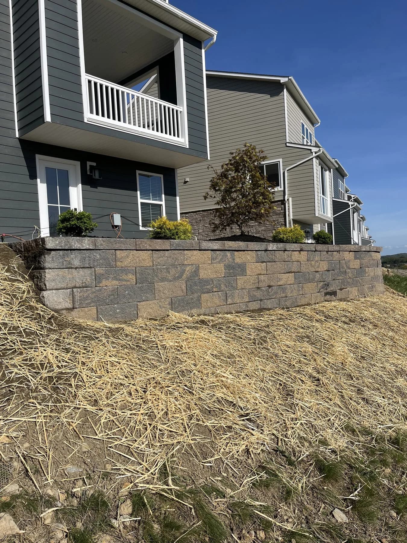 Corwin Contracting jobsite photo 19: excavation and retaining wall work in Southwestern PA
